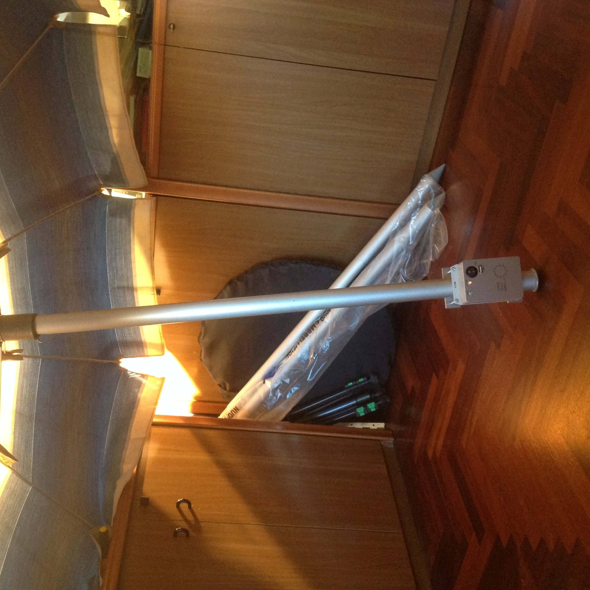 Solar umbrella detail